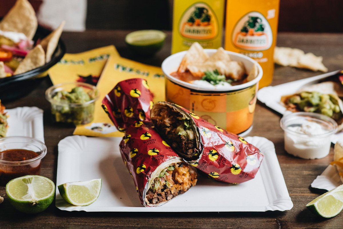Burrito Loco Komunardů Fast Tasty Mexican dishes! Prague Wolt