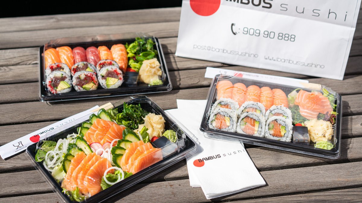 Bambus sushi byporten