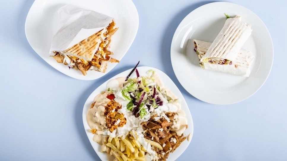 Image of King's kebab & fries