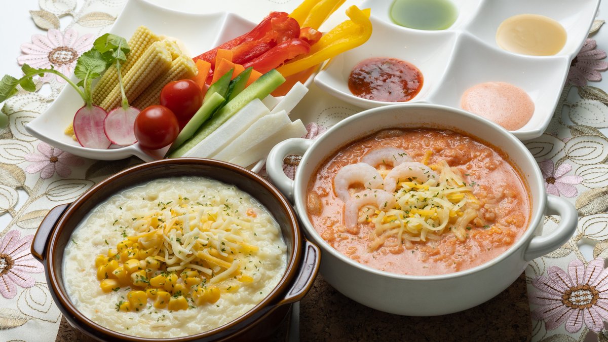 Image of Soup risotto & Vegetable stick Zottosan