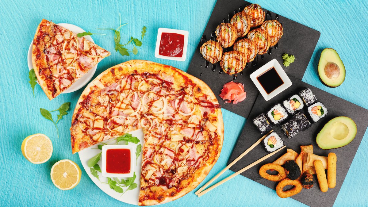 Image of Pizza & Sushi hill