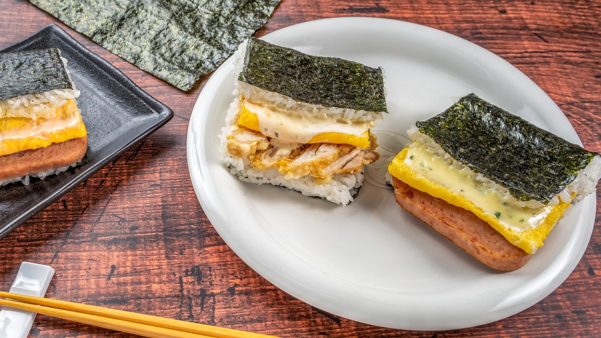 Image of Spam Onigiri Suparo