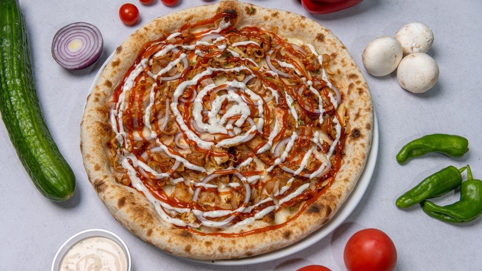 Image of La Frizzante pizza and kebab