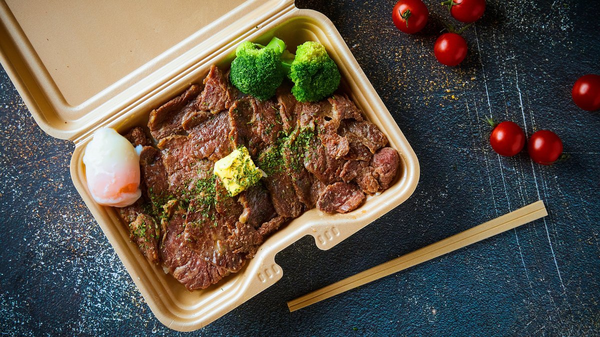 Image of Butter Harami Steak Bento Sapporo