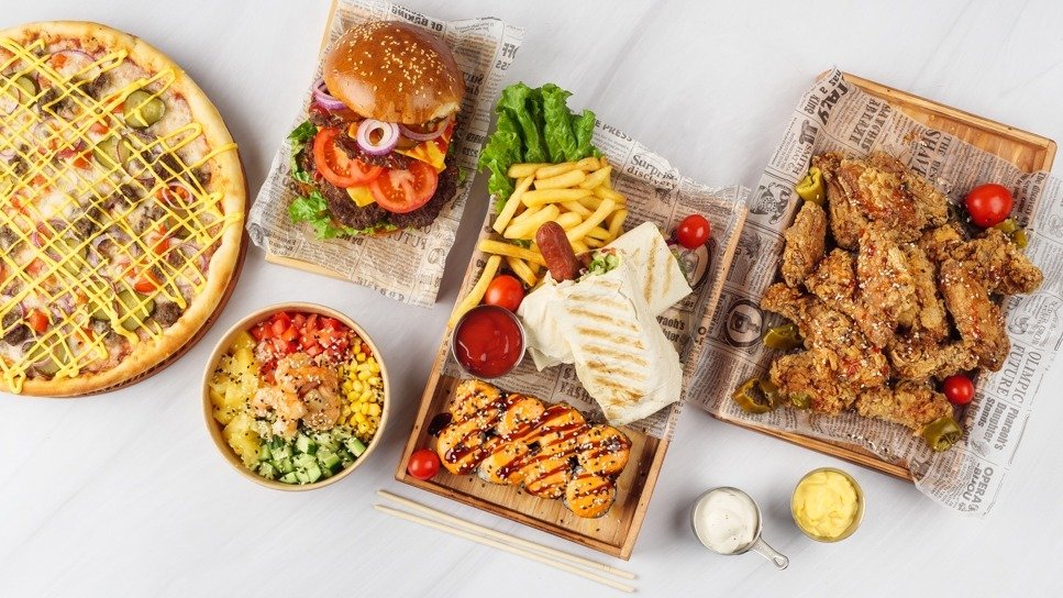 Image of SALAM DONER Sushi Pizza Chicken Burger на Кунаева