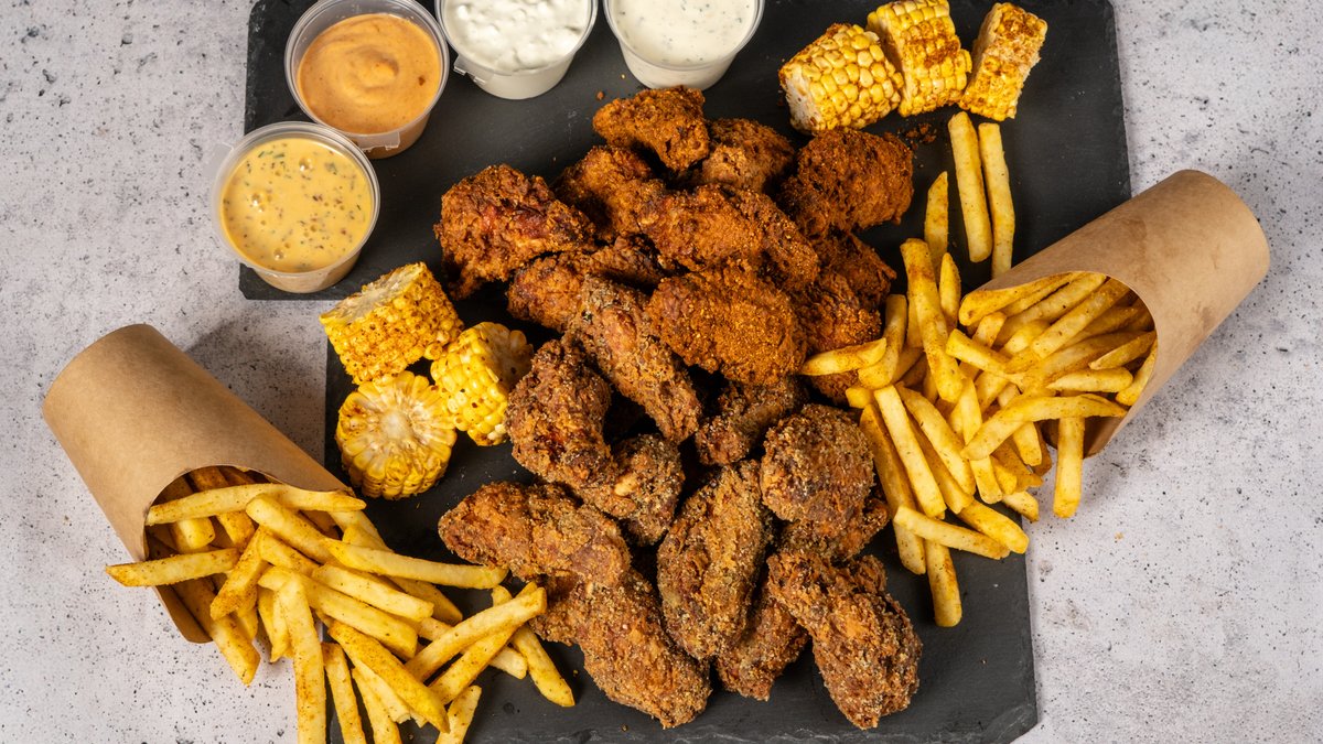 Image of Wings & Corn